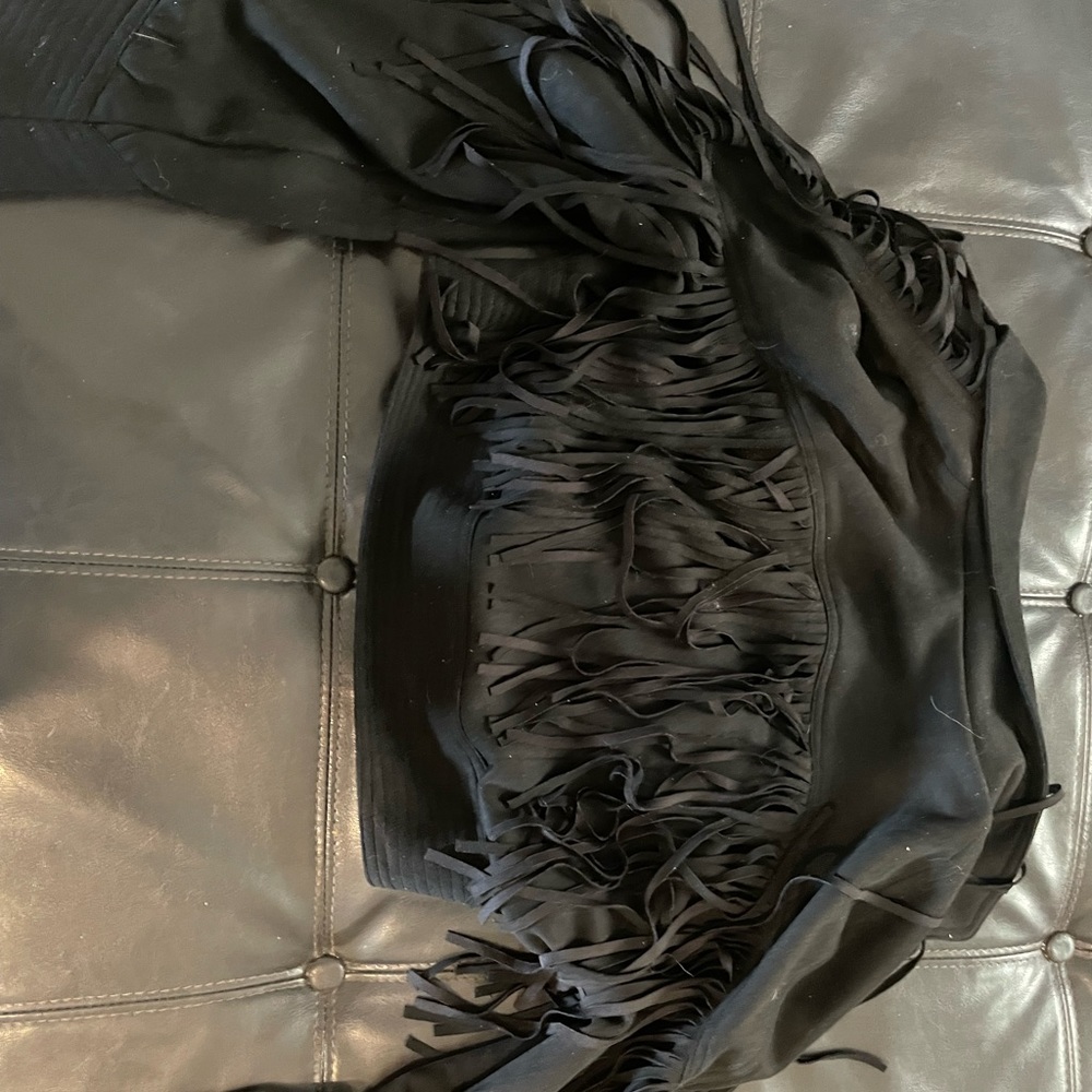 Black Fringe jacket